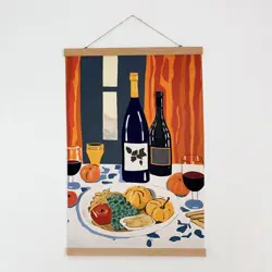 Látkový plakát na zeď Pojďme to ochutnat