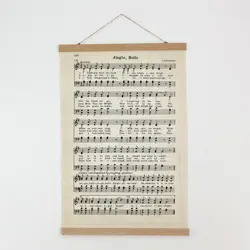 Látkový plakát na zeď Jingle Bells