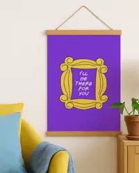 Látkový plakát na zeď Friends