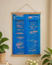 Látkový plakát na zeď Okenice