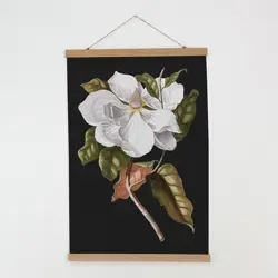 Látkový plakát na zeď Bílý květ