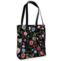 Textilní taška Tenderness Polní květiny – stylový shopper na zip