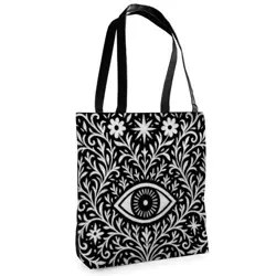 Textilní taška Tenderness Oko – stylový shopper na zip