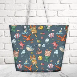 Plážová taška Malibu Mořská zvířata