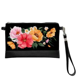 Malá kabelka přes rameno Světlé květy