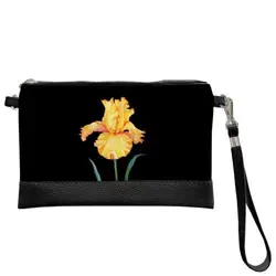 Malá kabelka přes rameno Kosatec žlutý