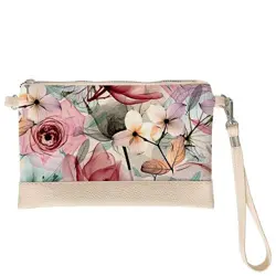 Malá kabelka přes rameno Květinový motiv