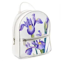 městský dámský batoh kosatce