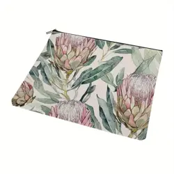 Kosmetická taštička s květinovým motivem Protea