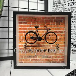 Dřevěná pokladnička na peníze for my new bike 