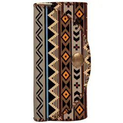 Klíčenka do kabelky – barevná kapsička na klíče s karabinkami Ornament