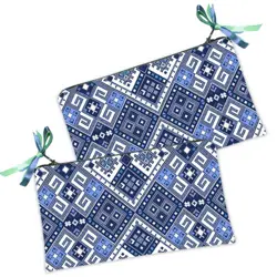 Kosmetická taška MINI – malá látková taštička s potiskem Ornament