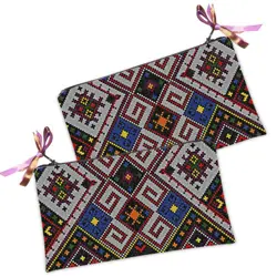 Kosmetická taška MINI – malá látková taštička s potiskem Ornament