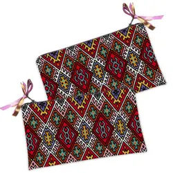 Kosmetická taška MINI – malá látková taštička s potiskem ornament