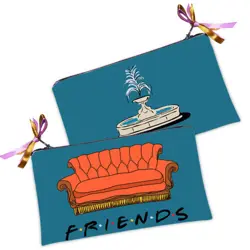 Kosmetická taška MINI – malá látková taštička s potiskem Friends