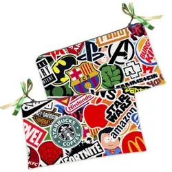 Kosmetická taška MINI – malá látková taštička s potiskem Logo 