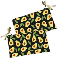 Kosmetická taška MINI – malá látková taštička s potiskem Avokádo