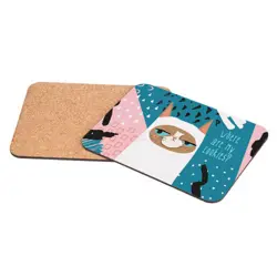 Korková podložka 25 × 19 cm – kočka