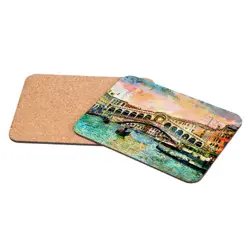 Korková podložka 25 × 19 cm –  Benátky