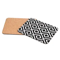 Korková podložka 25 × 19 cm – ornament 