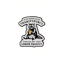 Pin –  Mýval  „ lemon squeezy“