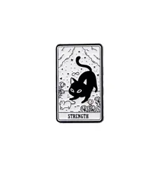 Pin – kočičí tarot "streght"