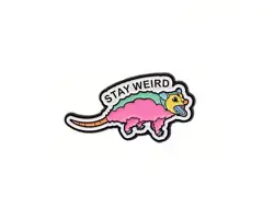 Pin – "stay weird"  Vačice