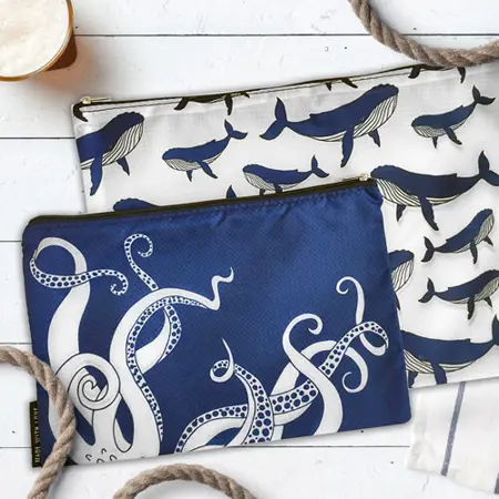 Kosmetická taštička Double  Mořský svět