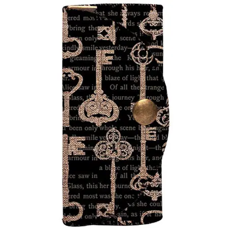 Klíčenka do kabelky – barevná kapsička na klíče s karabinkami Klíč