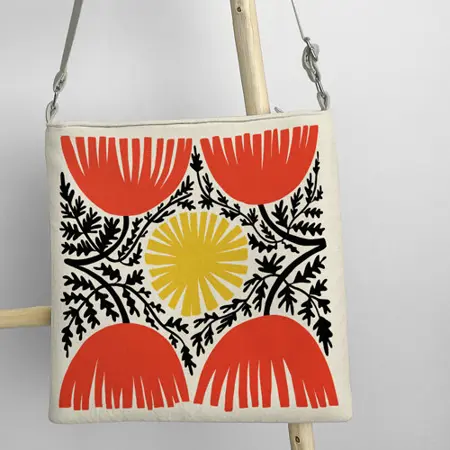 Kabelka Taystra  Červená rue