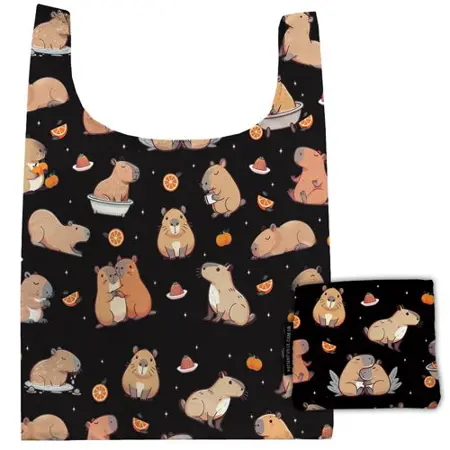 Skládací nákupní taška kapybara