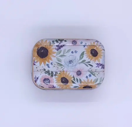 Plechová krabička Slunečnice
