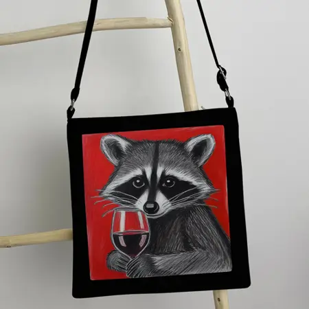 Kabelka Taystra Mýval se sklenicí