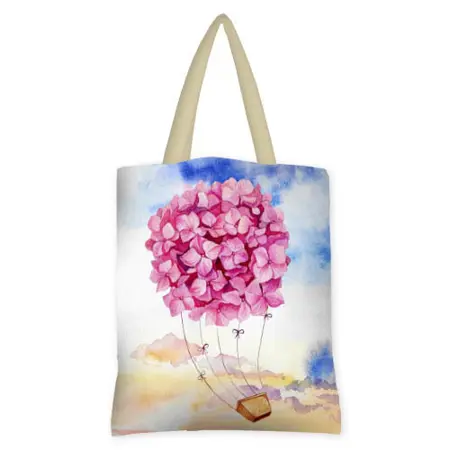 Kabelka original Růžová hortenzie