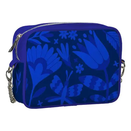 Kabelka na řetízku Cherie Modrá extravagance