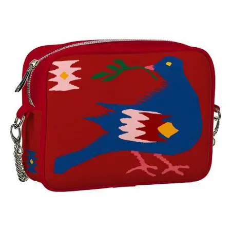 Kabelka na řetízku Cherie Holubice s větvičkou