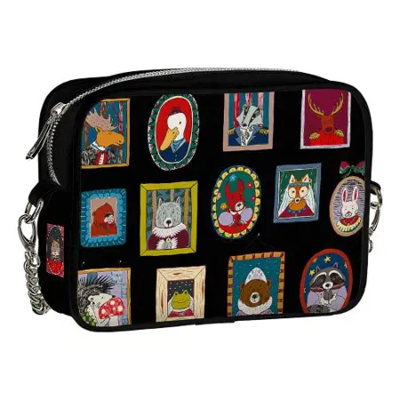 Kabelka na řetízku Cherie Portréty zvířat