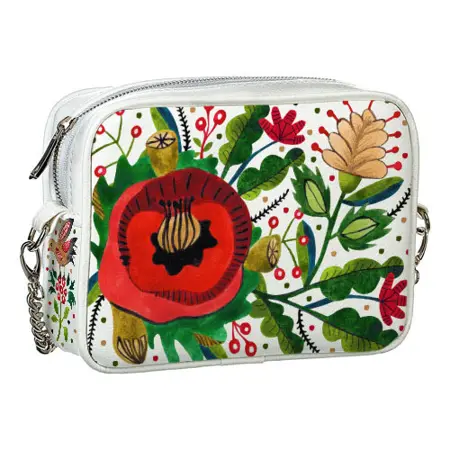 Kabelka na řetízku Mák