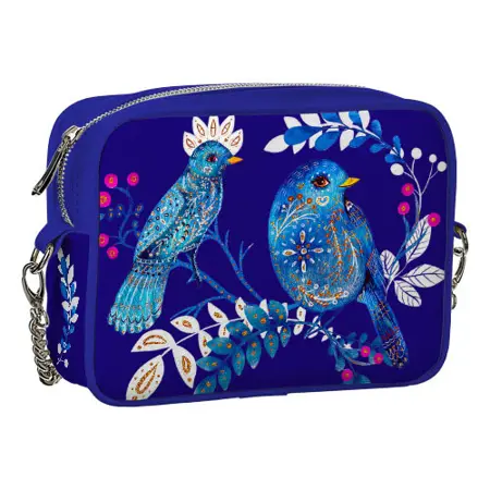 Kabelka na řetízku Cherie Ptáci v pohádkové zahradě