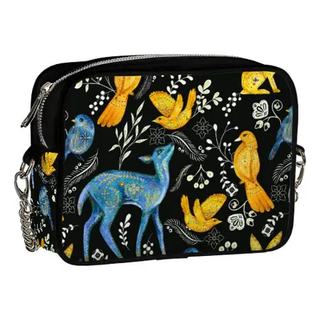 Kabelka na řetízku Cherie Jeleni a ptáci