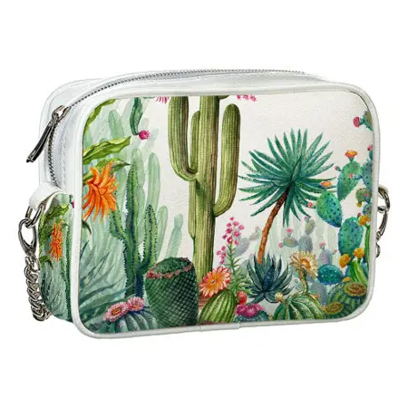 Kabelka na řetízku Cherie Kaktusy 