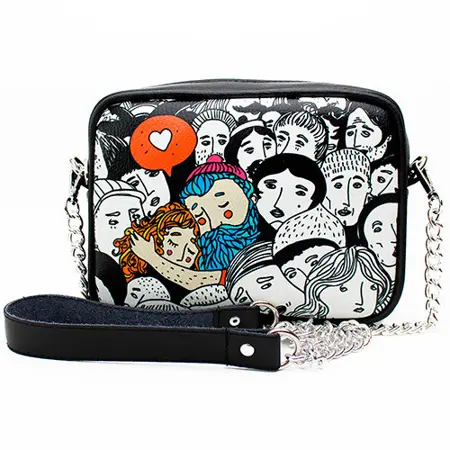 Kabelka na řetízku Cherie Pár v davu