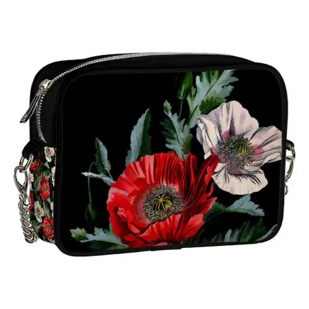 Kabelka na řetízku Cherie Kouzelné máky