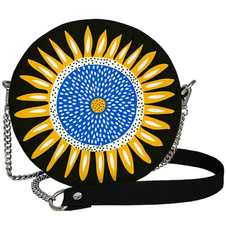 Kabelka tablet Květ slunečnice