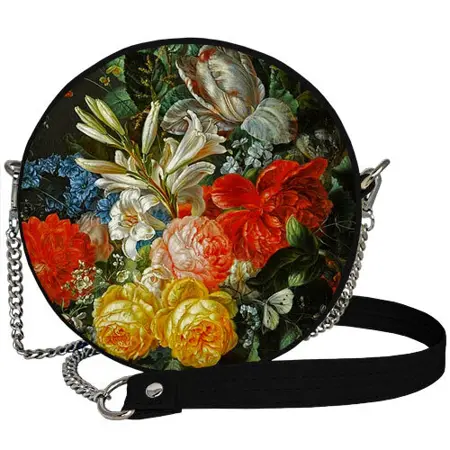 Kabelka tablet Světlé kytice květin