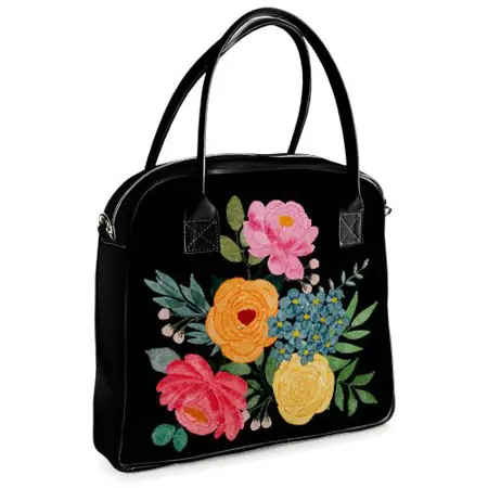  Kabelka s potiskem Oxford Kytice