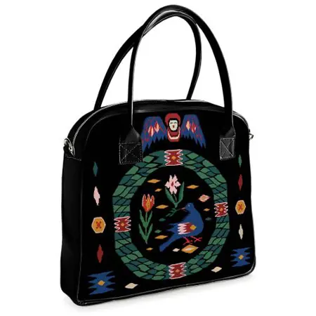  Kabelka s potiskem Oxford Holubice