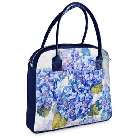  Kabelka s potiskem Oxford Hortenzie