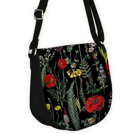 Kabelka saddle Vlčí máky