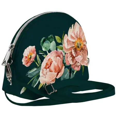 Mini kabelka  Coquette Něha v květinách